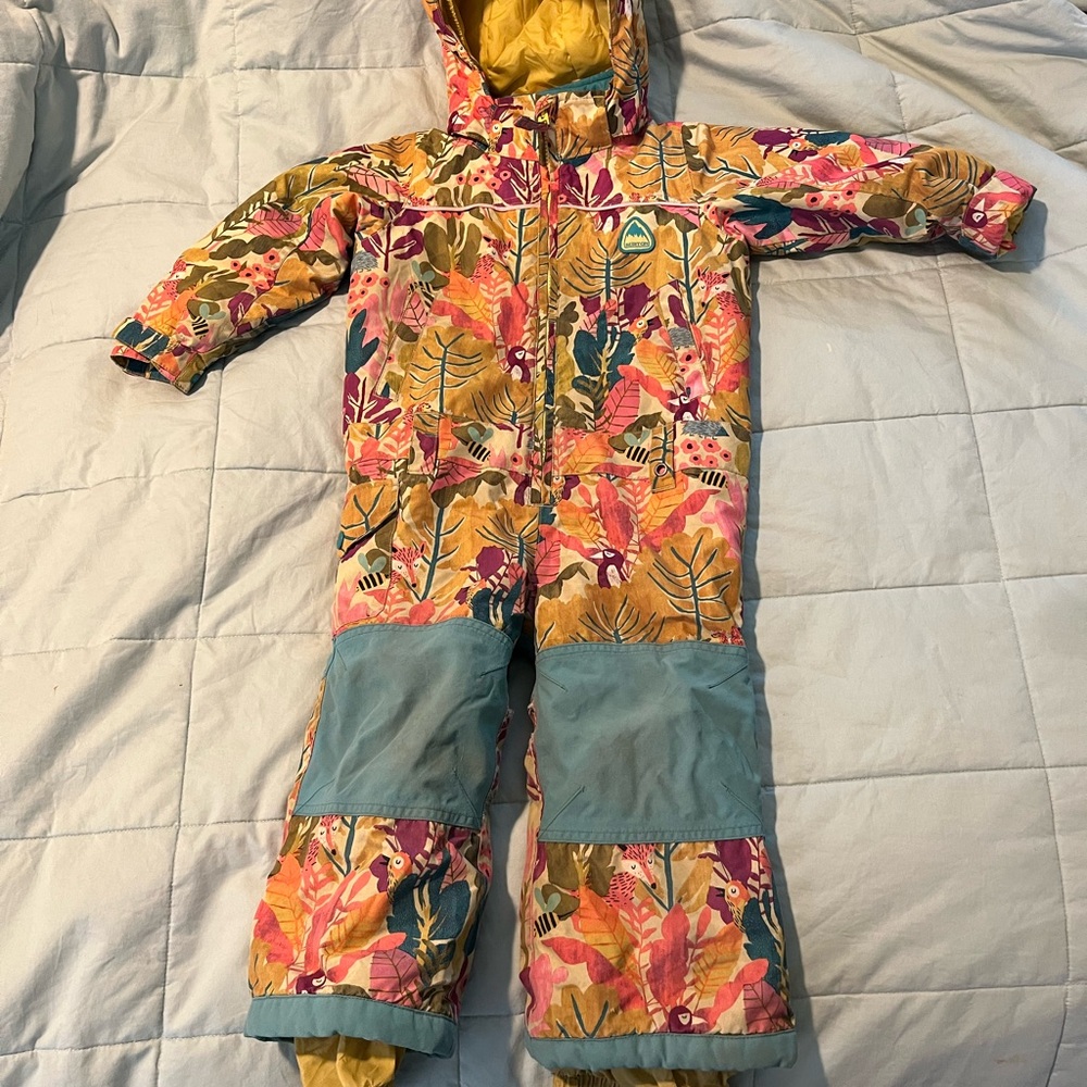 Toddler 2T one piece ski/ snowboard snowsuit